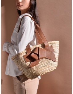 VALERIA straw bag | tan