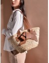 VALERIA straw bag | tan