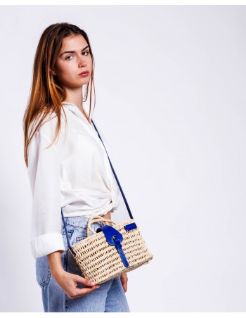 LULÚ bolso nudos | azul 2