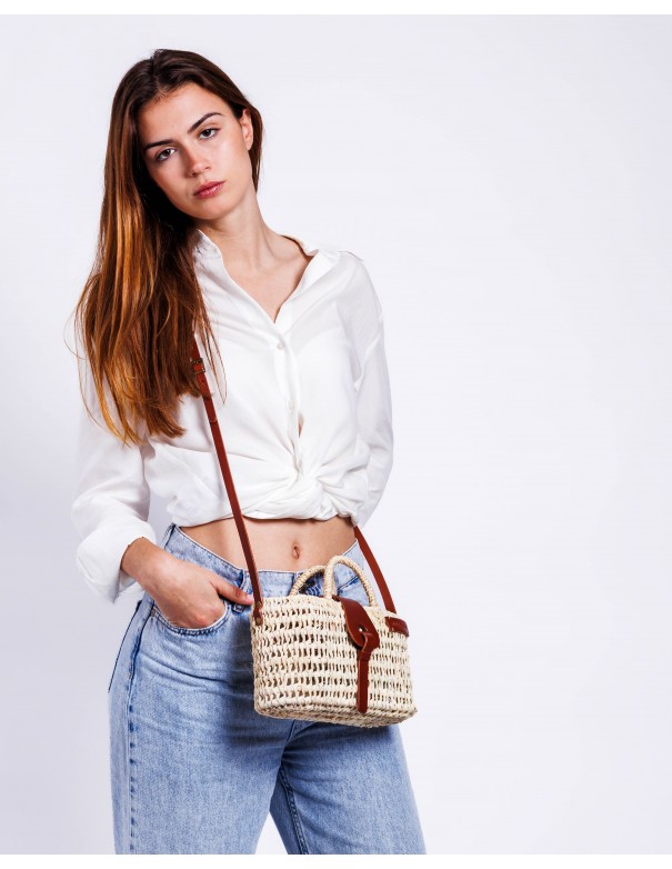 LULÚ knot bag | brown