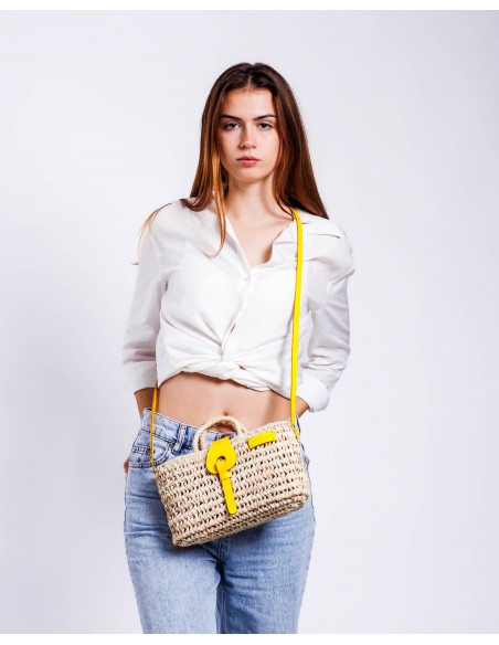 LULÚ knot bag | yellow