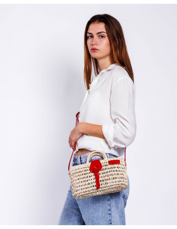 LULÚ bolso nudos | rojo