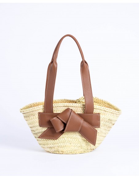 VALERIA straw bag | tan