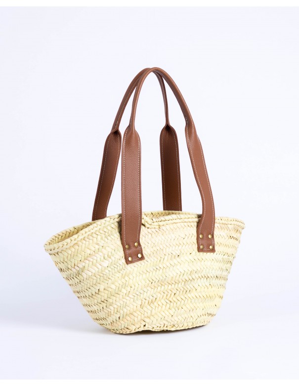 VALERIA straw bag | tan