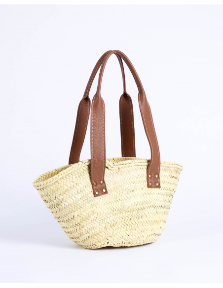 VALERIA straw bag | tan