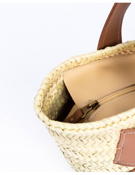 VALERIA straw bag | tan