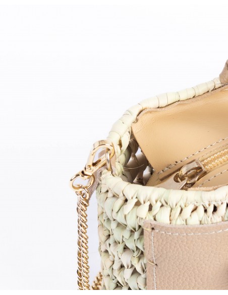 VALERIA knot bag | sand