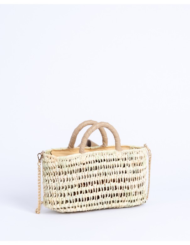 VALERIA knot bag | sand
