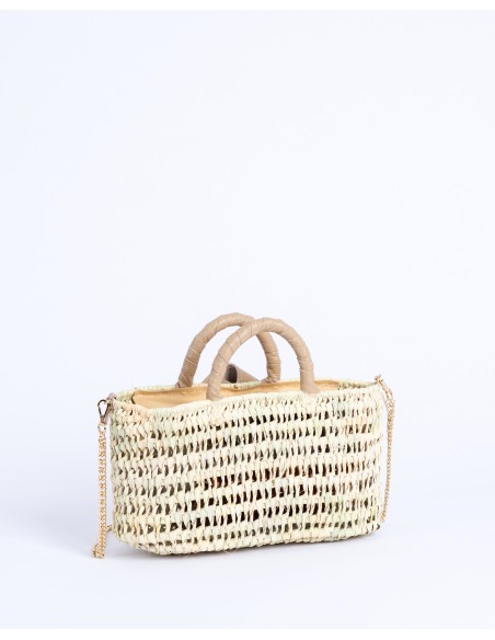 VALERIA knot bag | sand