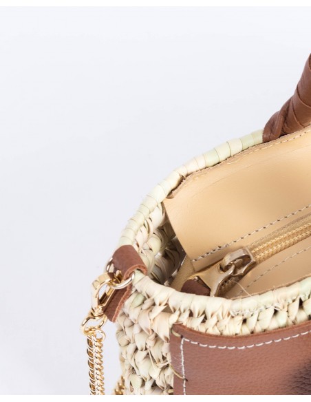 VALERIA knot bag | tan