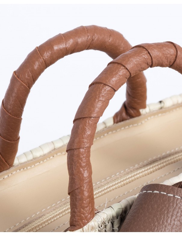 VALERIA knot bag | tan