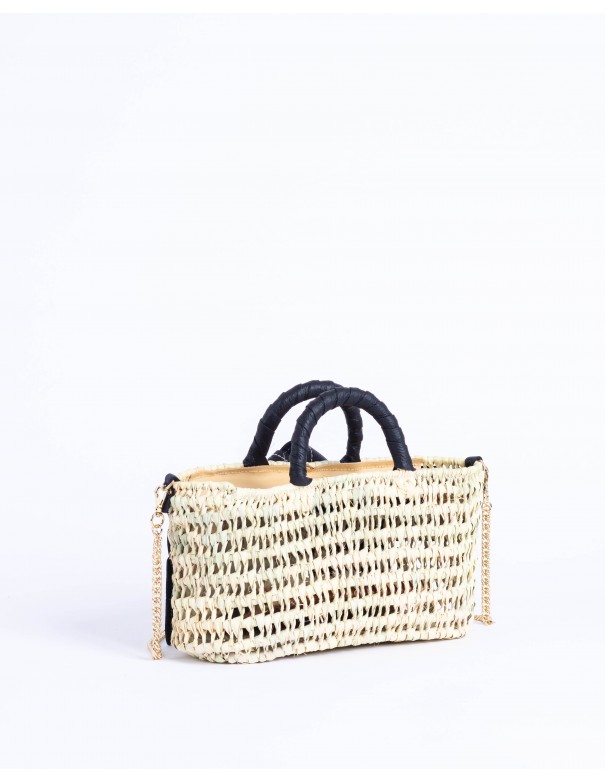 VALERIA knot bag | black