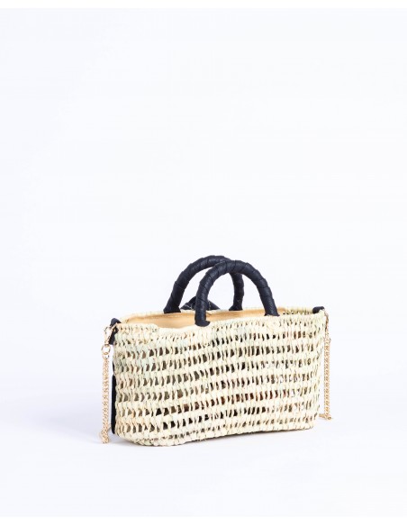 VALERIA knot bag | black