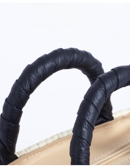 VALERIA bolso nudos | negro