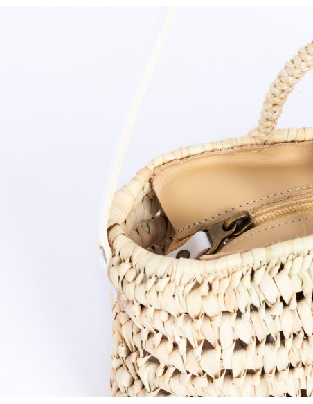 LULÚ bolso nudos | blanco