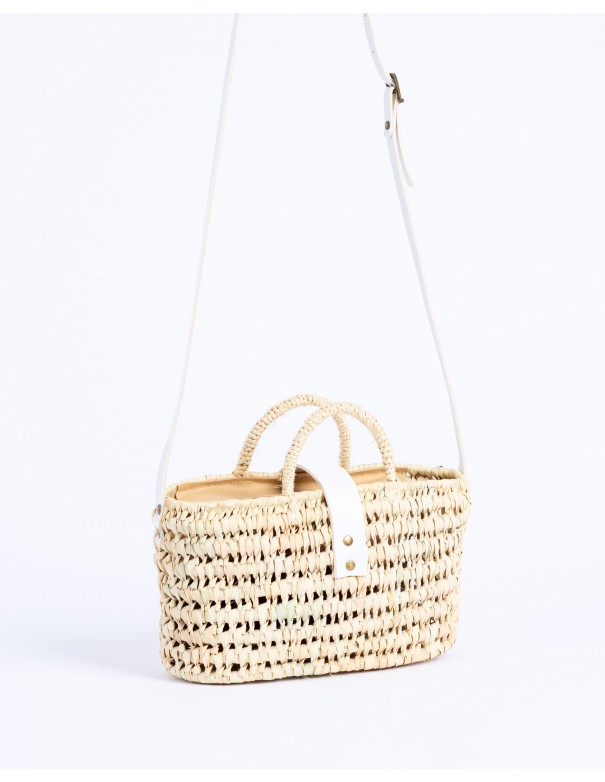 LULÚ knot bag | white