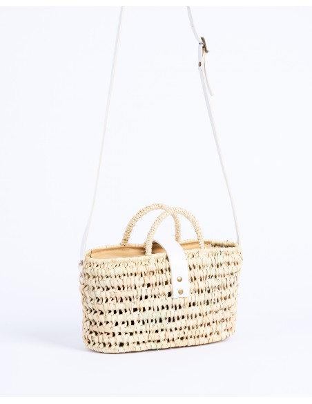 LULÚ knot bag | white