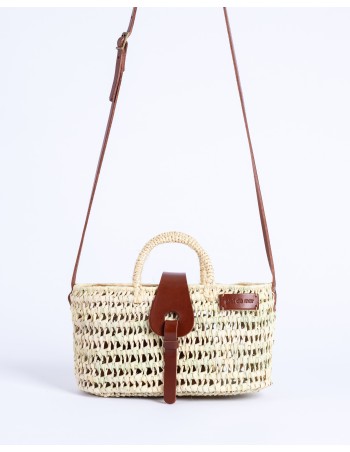 LULÚ knot bag | brown