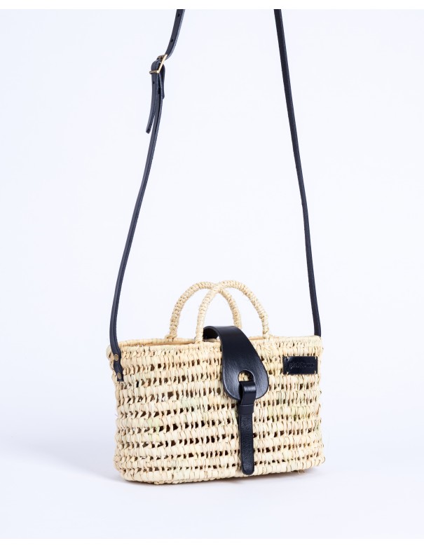 LULÚ bolso nudos | negro