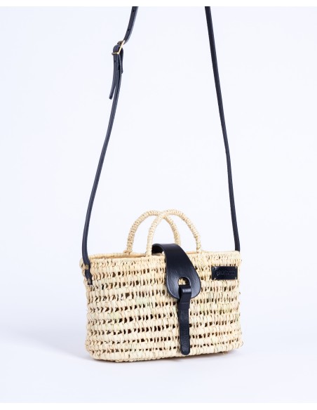 LULÚ bolso nudos | negro