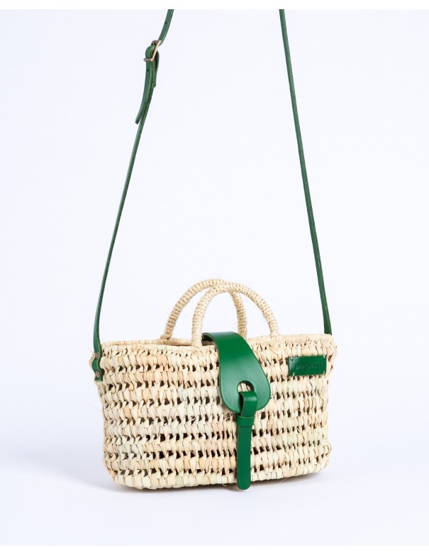 LULÚ bolso nudos | verde