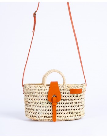 LULÚ knot bag | orange