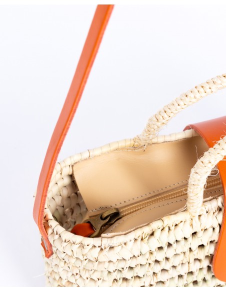 LULÚ bolso nudos | naranja