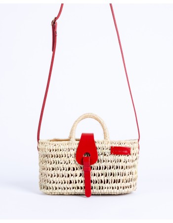 LULÚ bolso nudos | rojo