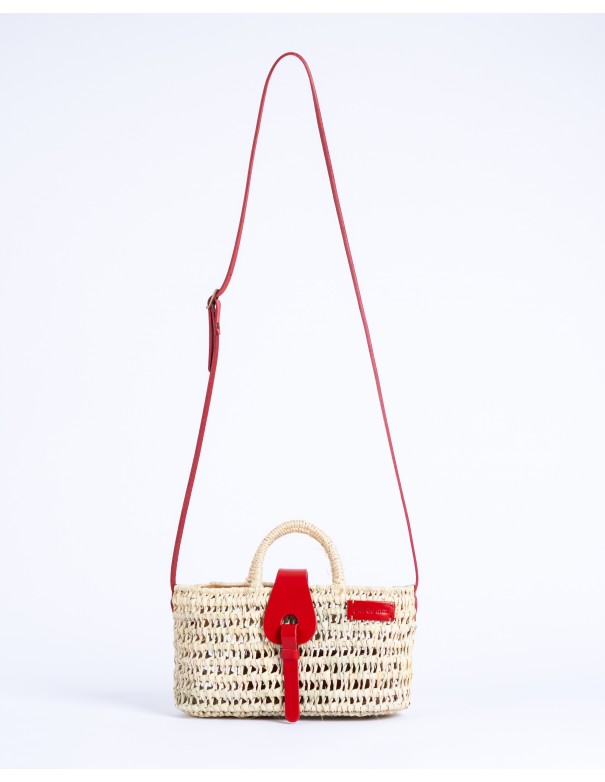 LULÚ knot bag | red