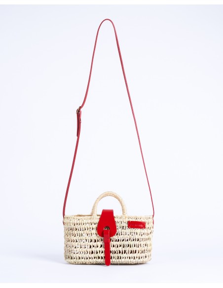 LULÚ knot bag | red
