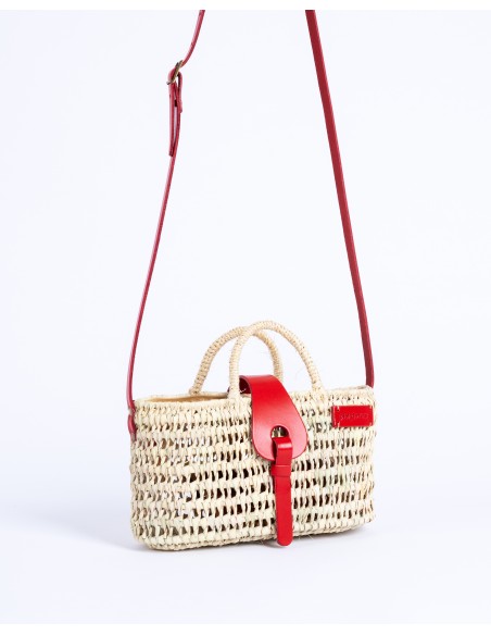 LULÚ bolso nudos | rojo