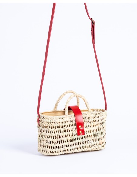 LULÚ bolso nudos | rojo