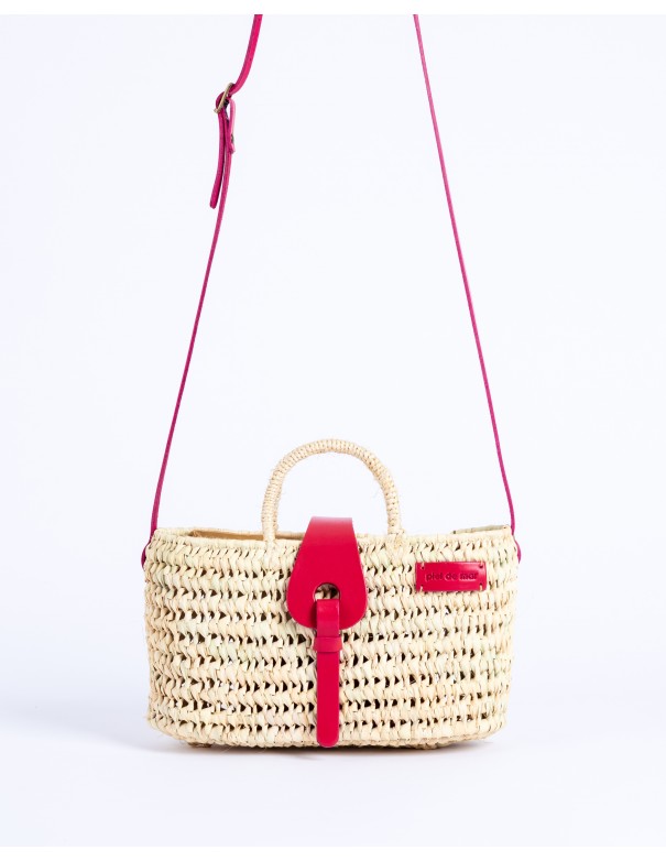 LULÚ knot bag | fuchsia