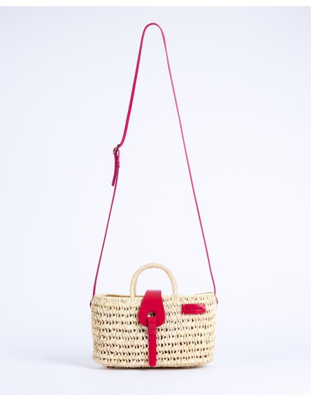 LULÚ knot bag | fuchsia