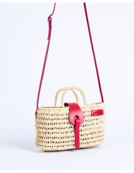 LULÚ knot bag | fuchsia