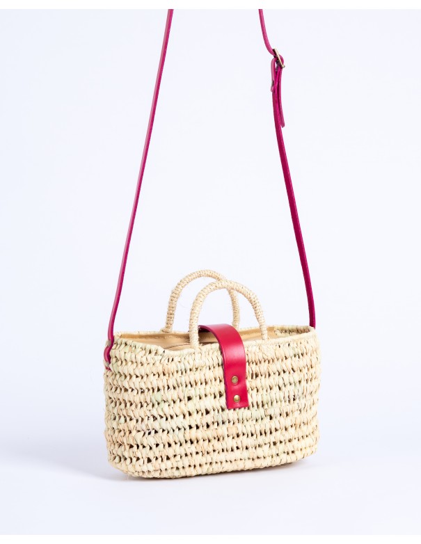 LULÚ knot bag | fuchsia