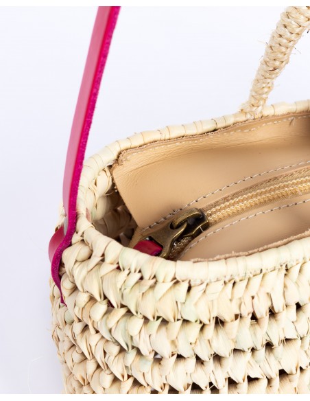 LULÚ knot bag | fuchsia