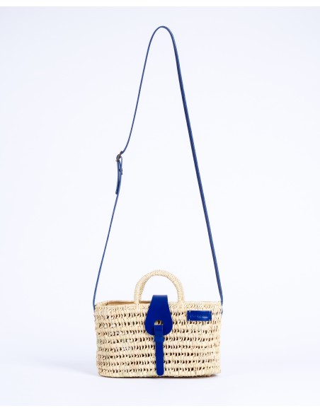 LULÚ knot bag | blue