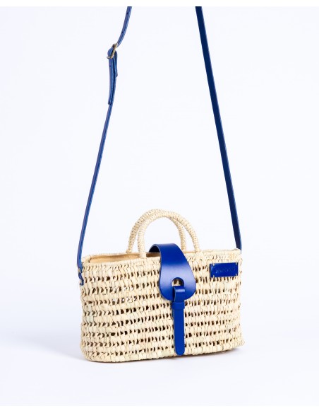 LULÚ knot bag | blue