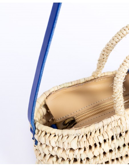 LULÚ bolso nudos | azul