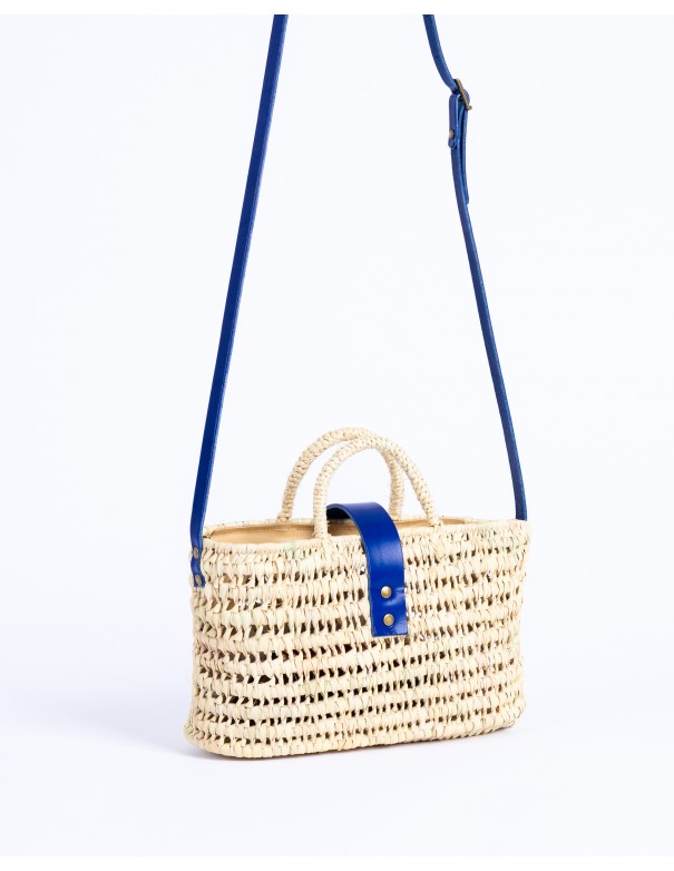 LULÚ knot bag | blue