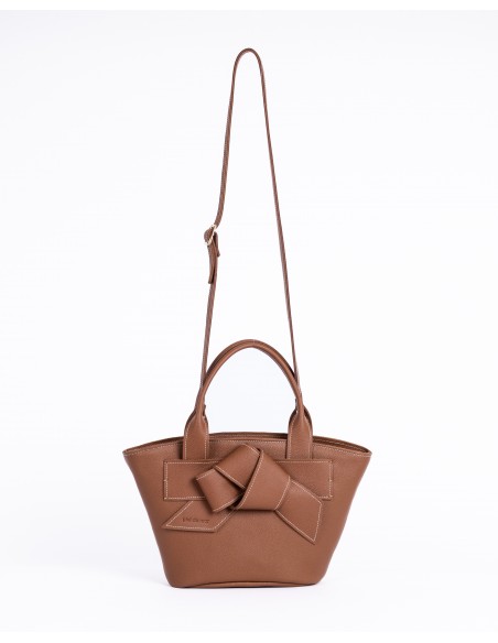VALERIA | leather bag | tan