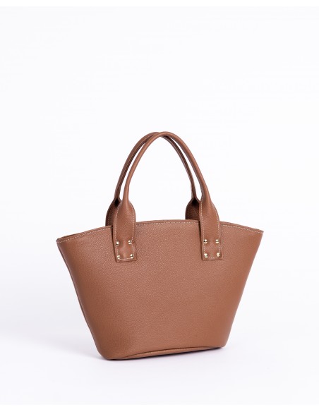 VALERIA | leather bag | tan