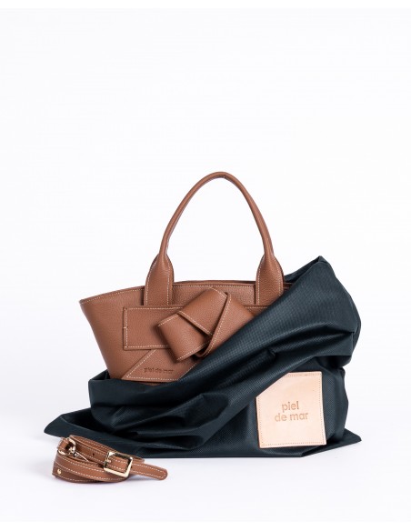 VALERIA | leather bag | tan