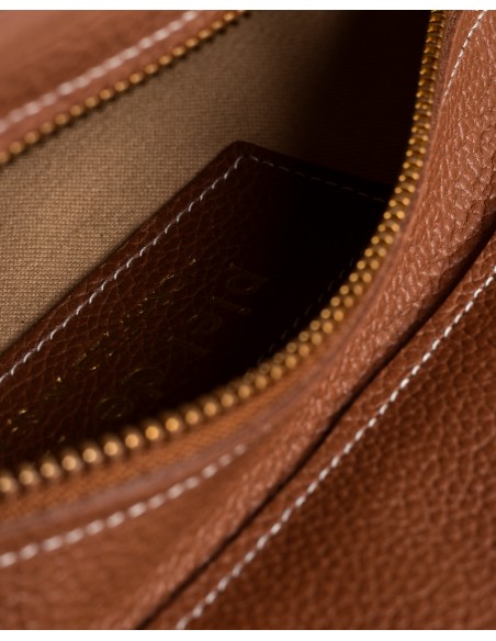 VALERIA | leather bag | tan