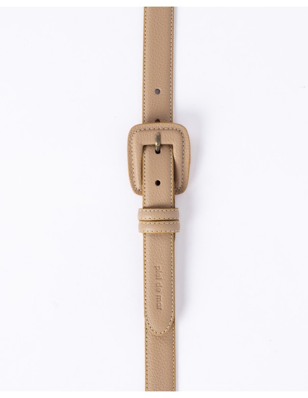 L'ESSENTIEL | cinturón piel | arena