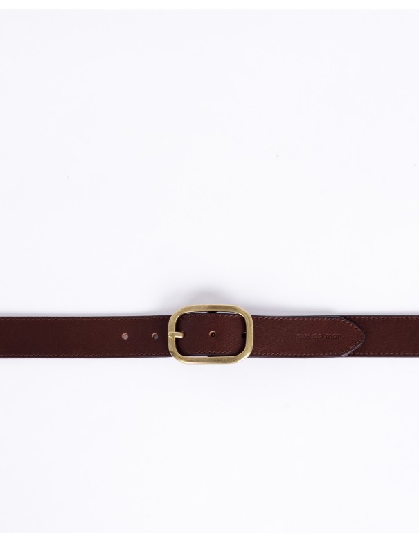 URBAN | leather belt |cognac