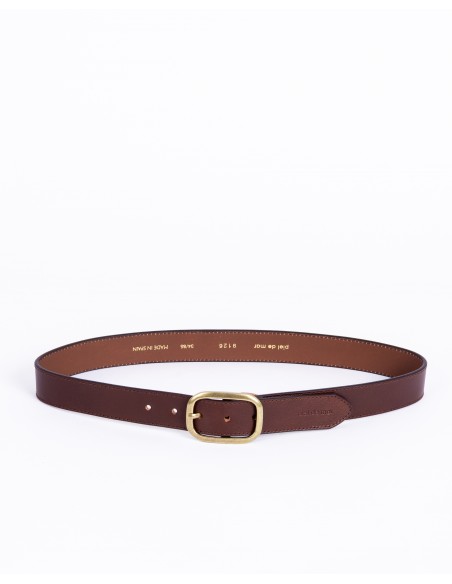 URBAN | leather belt |cognac