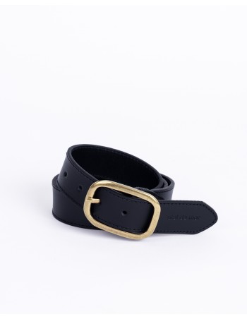 URBAN | cinturón piel | negro