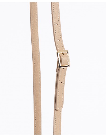 ASA HEBILLA | piel grabada | arena